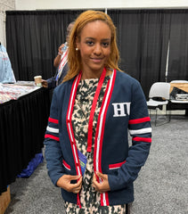 Howard University Blue Fleece Cardigan