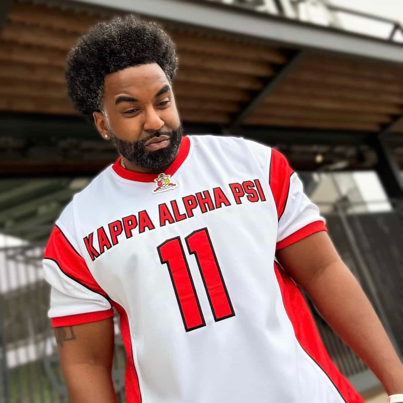 Kappa White Football Jersey