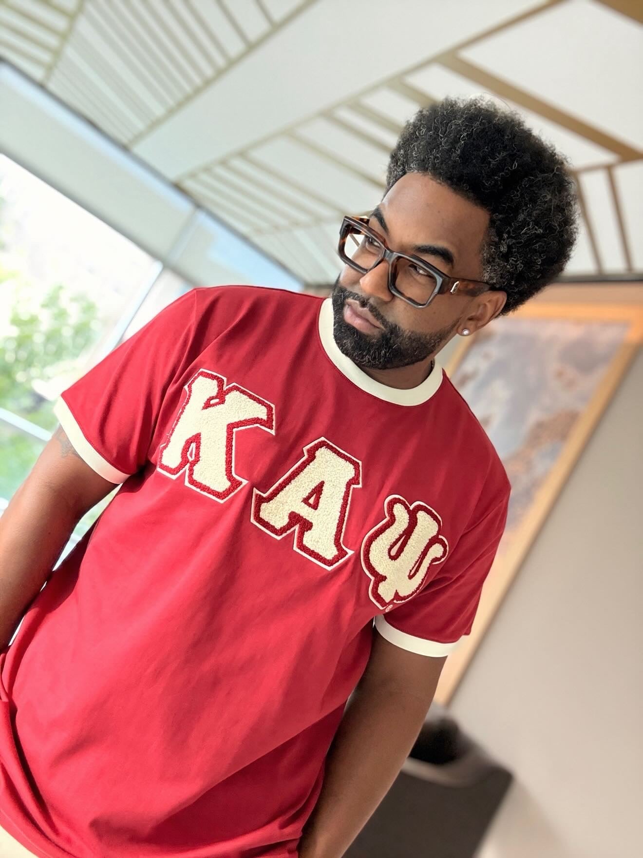 Kappa Krimson Premium Chenille Ringer Shirt