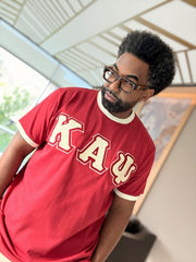 Kappa Krimson Premium Chenille Ringer Shirt