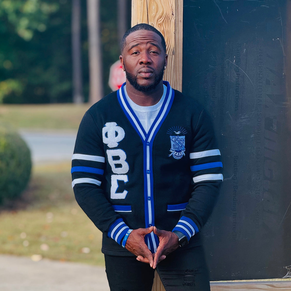 Sigma Black Fleece Cardigan