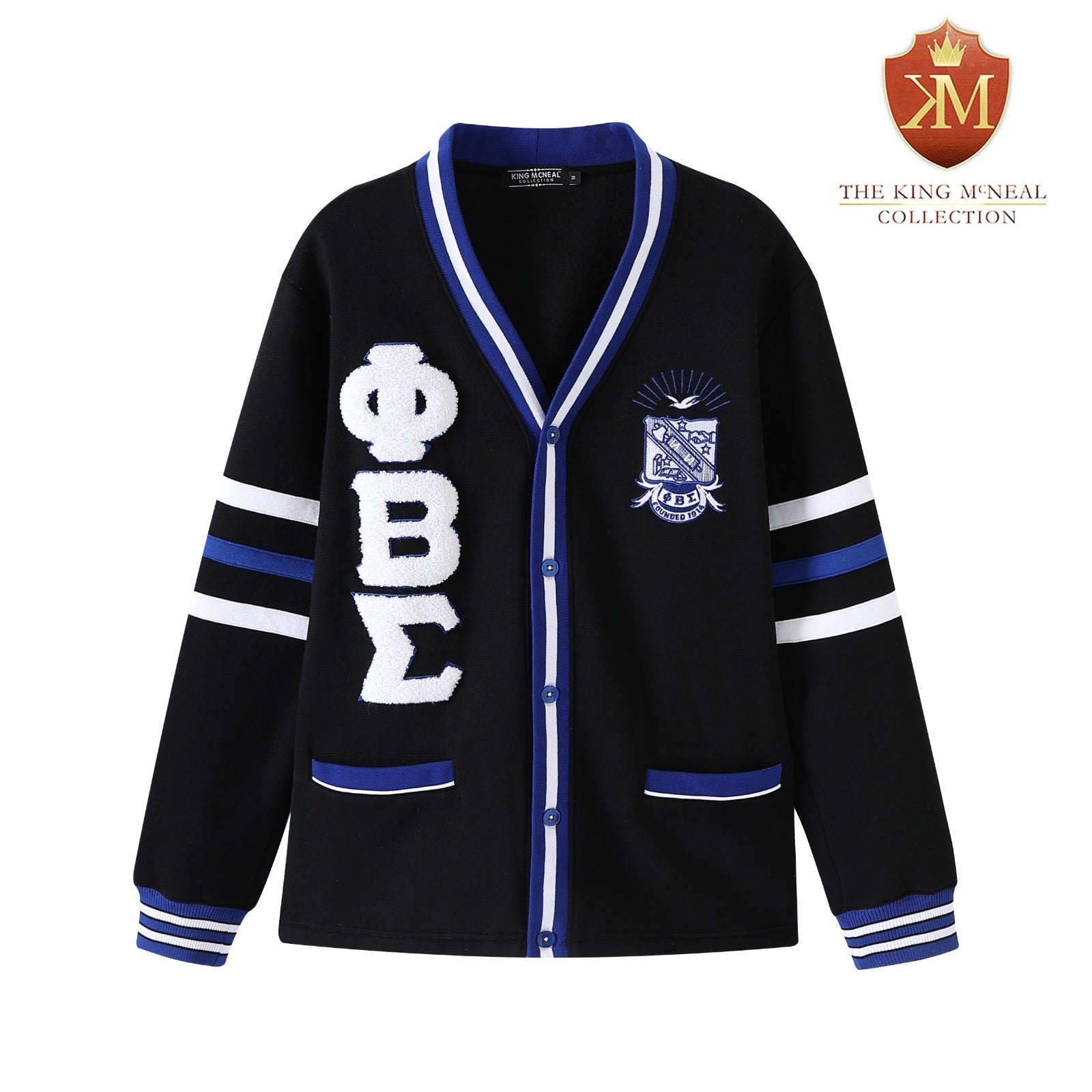 Sigma Black Fleece Cardigan