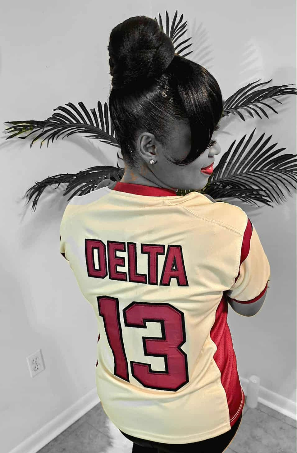Delta Cream Football Jersey