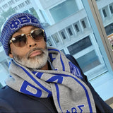 Grey Sigma Scarf and Hat Set