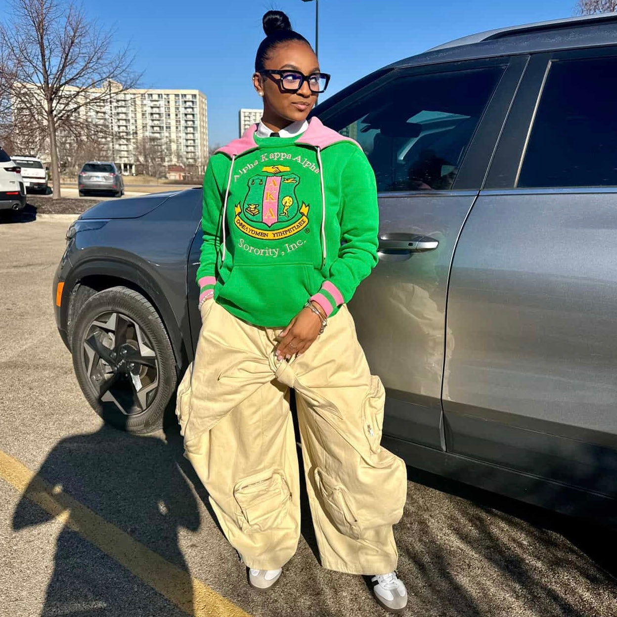 AKA Green Prep Unisex Hoodie