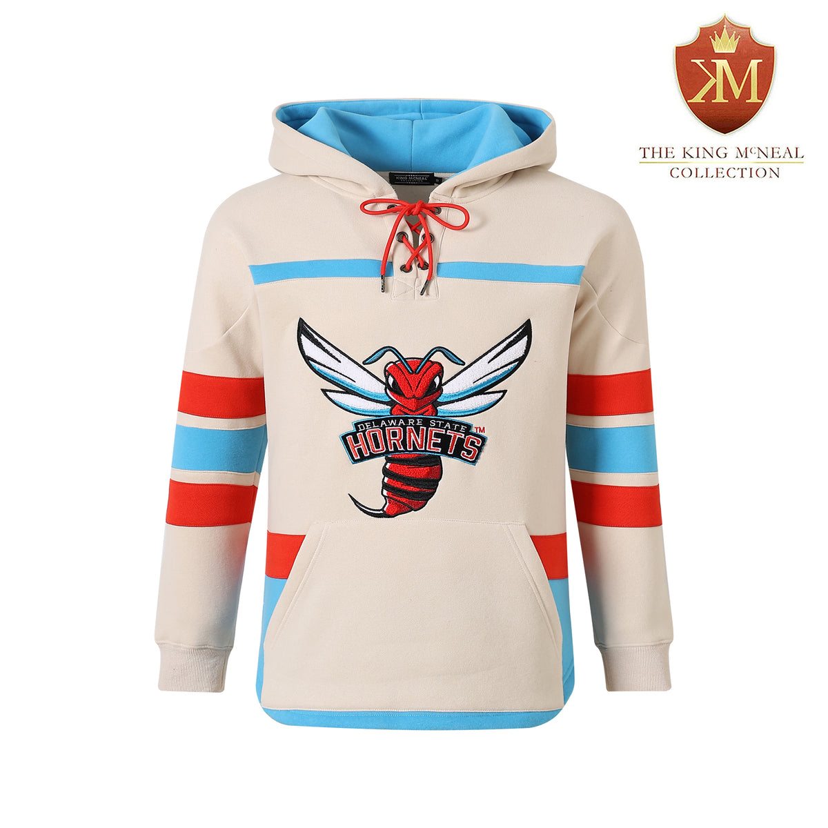 Delaware State Neutral Hockey Hoodie