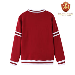 Alabama A&M Maroon Bulldog Pocket Crewneck