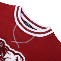 Alabama A&M Maroon Bulldog Pocket Crewneck