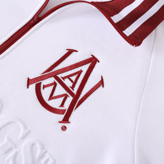Alabama A&M White Quarter Zip Crewneck
