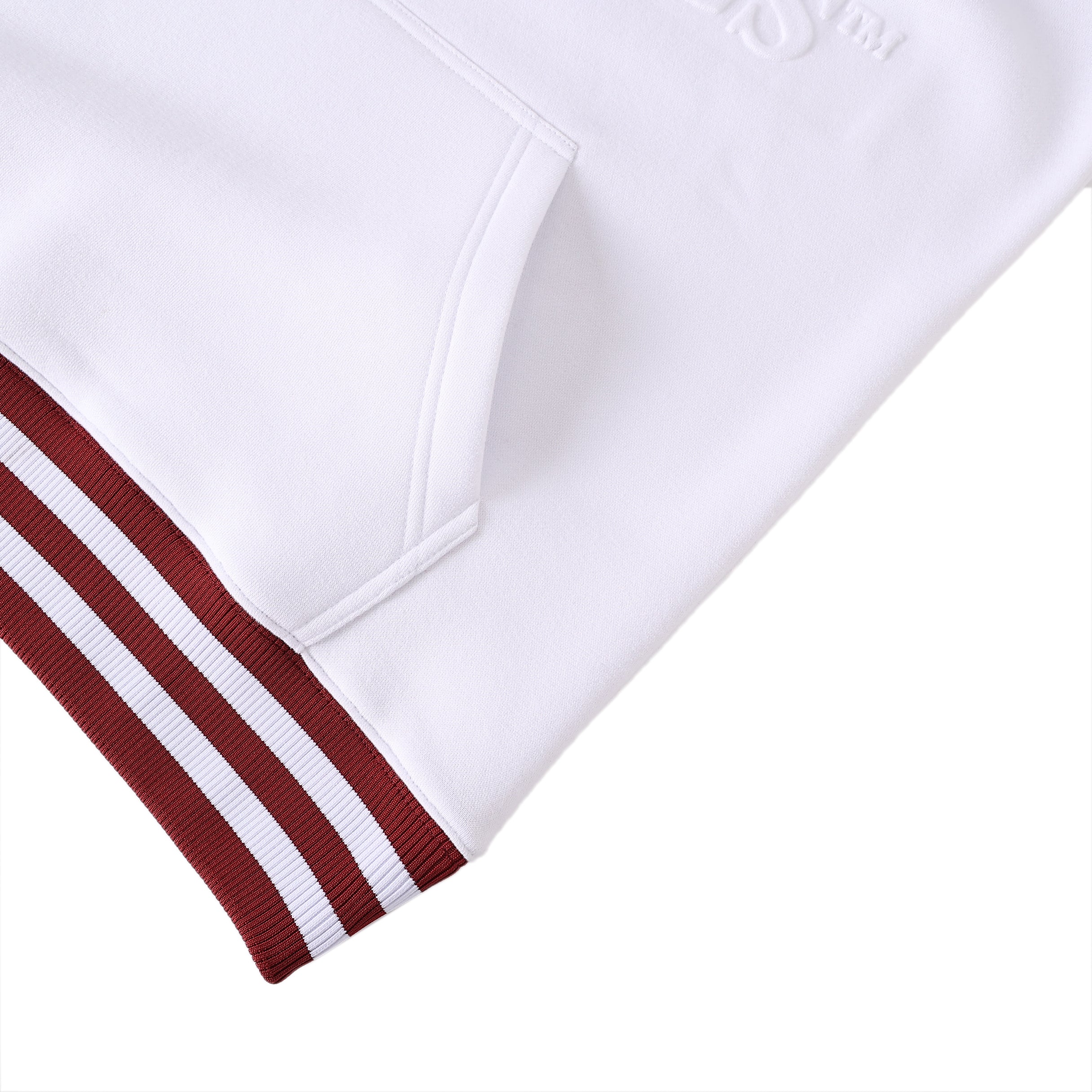 Alabama A&M White Quarter Zip Crewneck