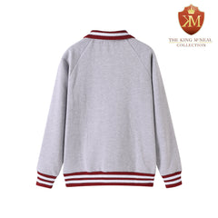 Alabama A&M Grey Quarter Zip Crewneck
