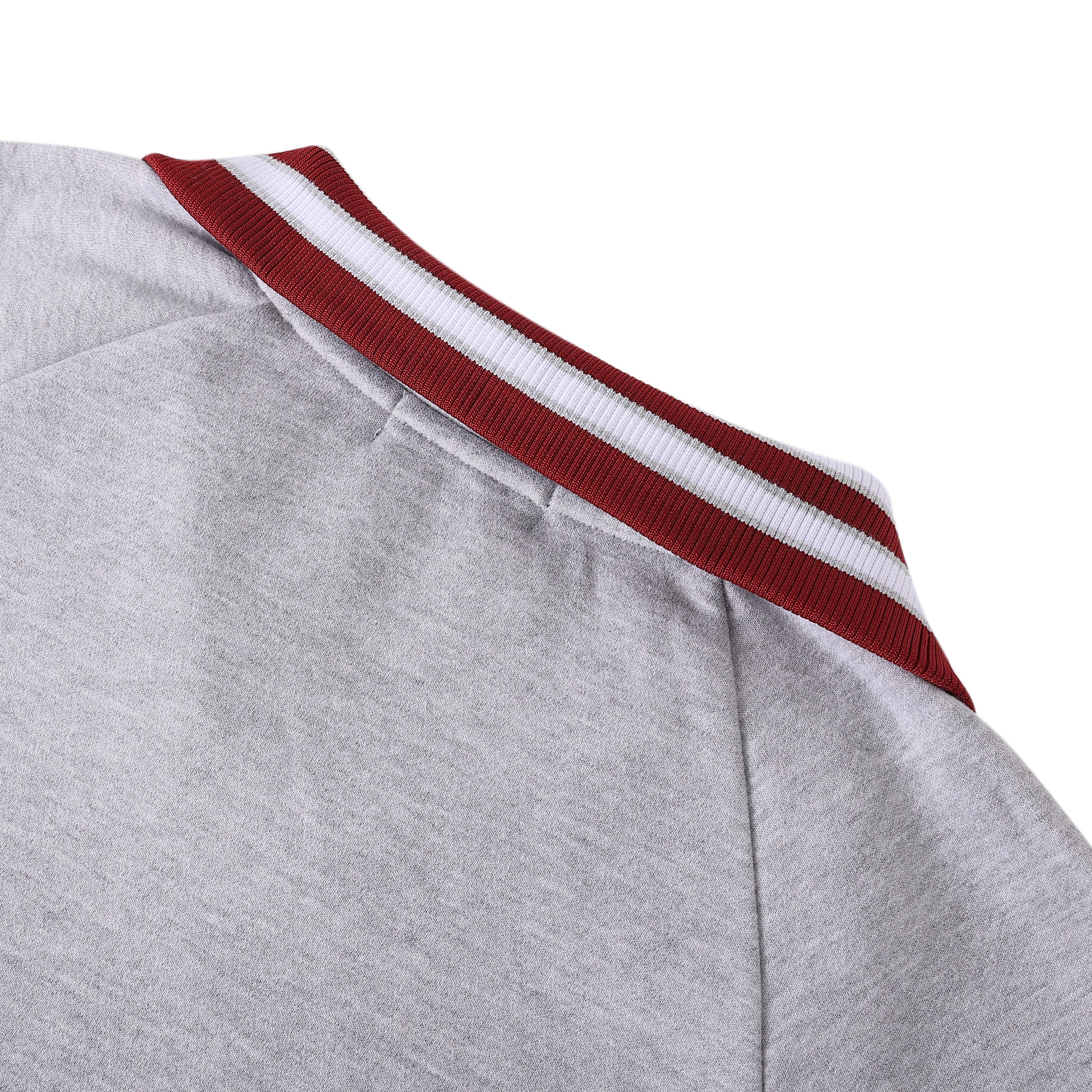 Alabama A&M Grey Quarter Zip Crewneck