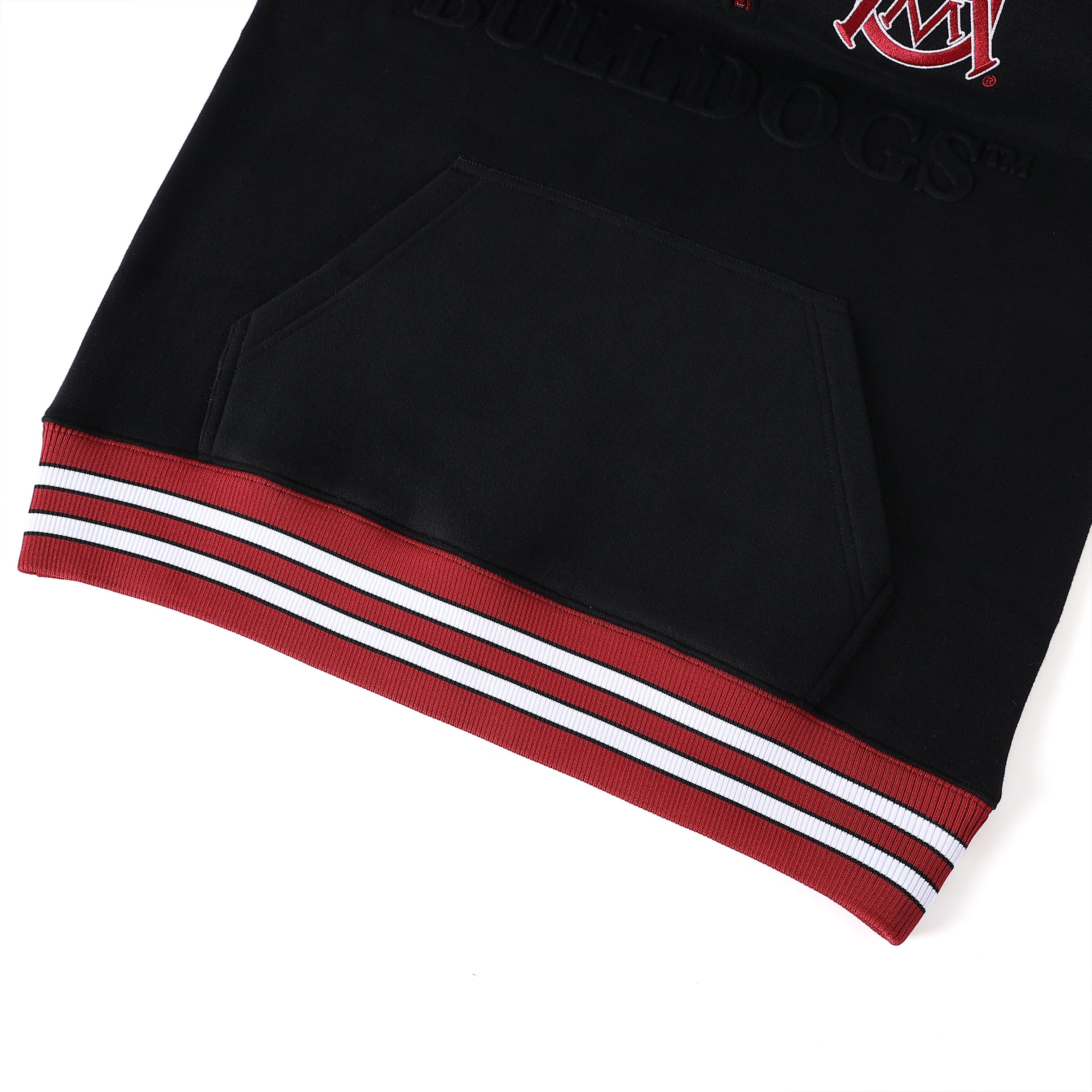 Alabama A&M Black Quarter Zip Crewneck