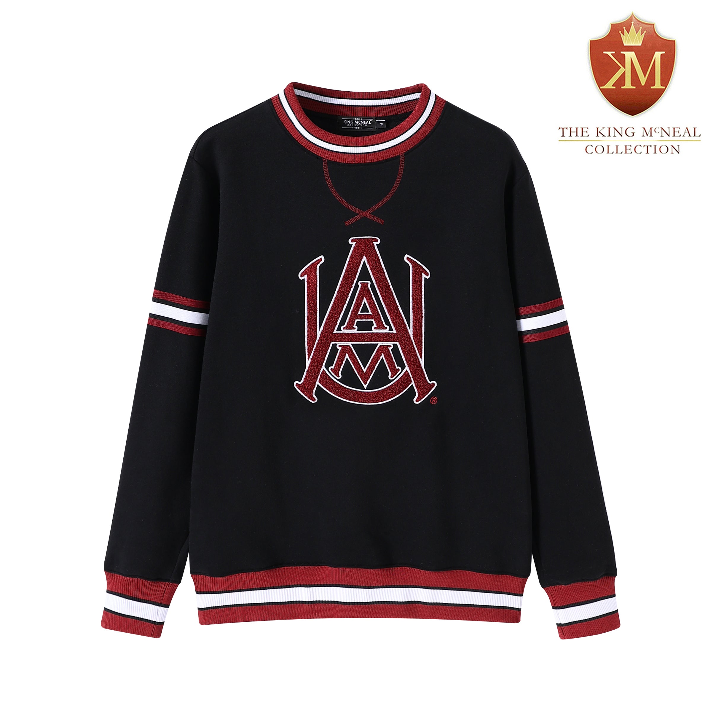 Alabama A&M Black Letter Crewneck