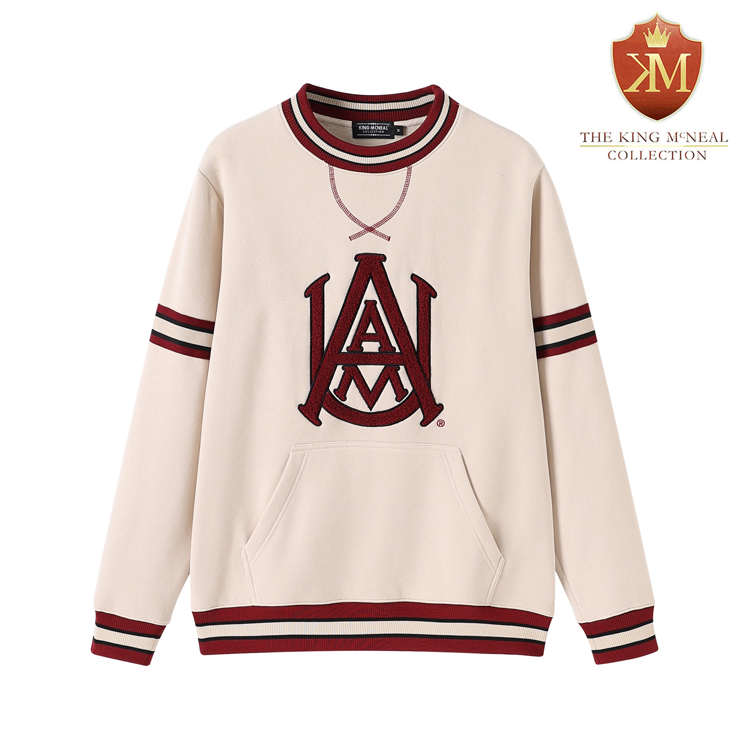 Alabama A&M Neutral Letter Crewneck