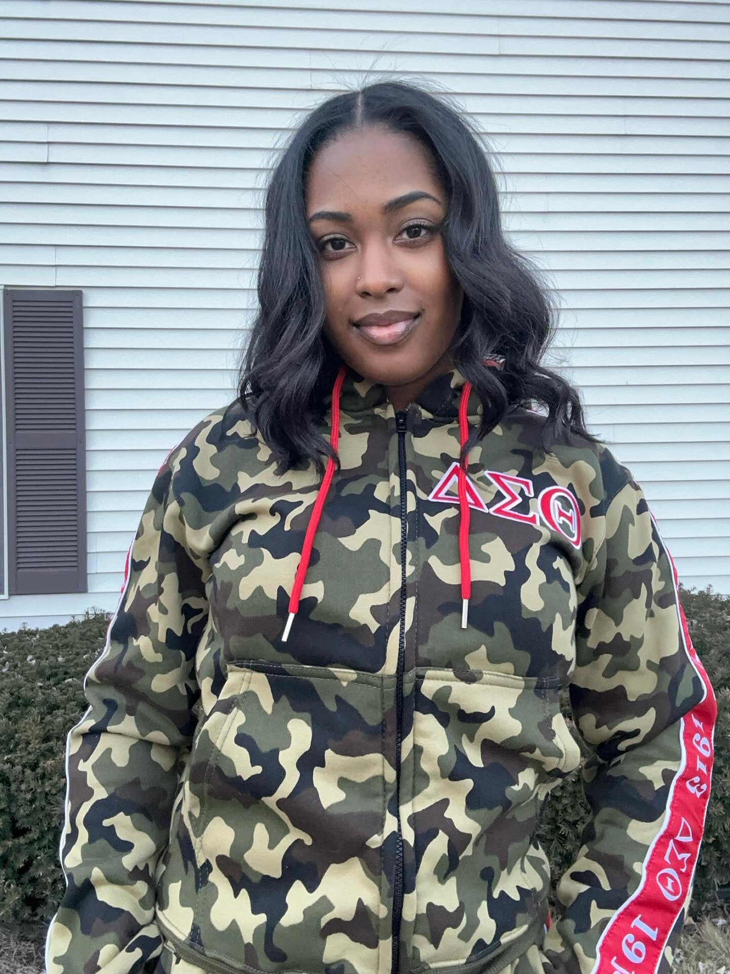 Delta Camo Tapered Jacket (Unisex Size)