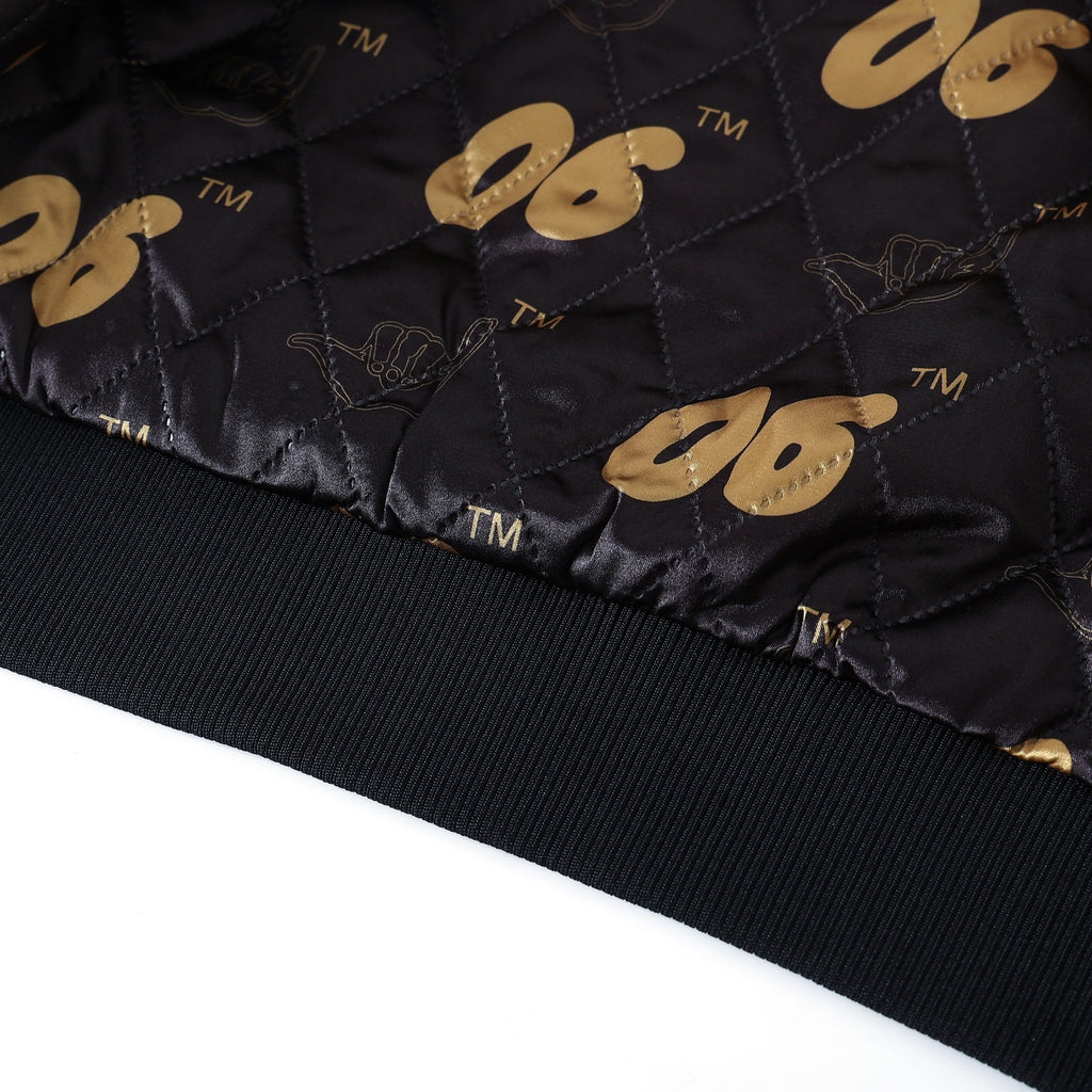 Alpha Old Gold Bomber Jacket Custom Lining – The King McNeal Collection