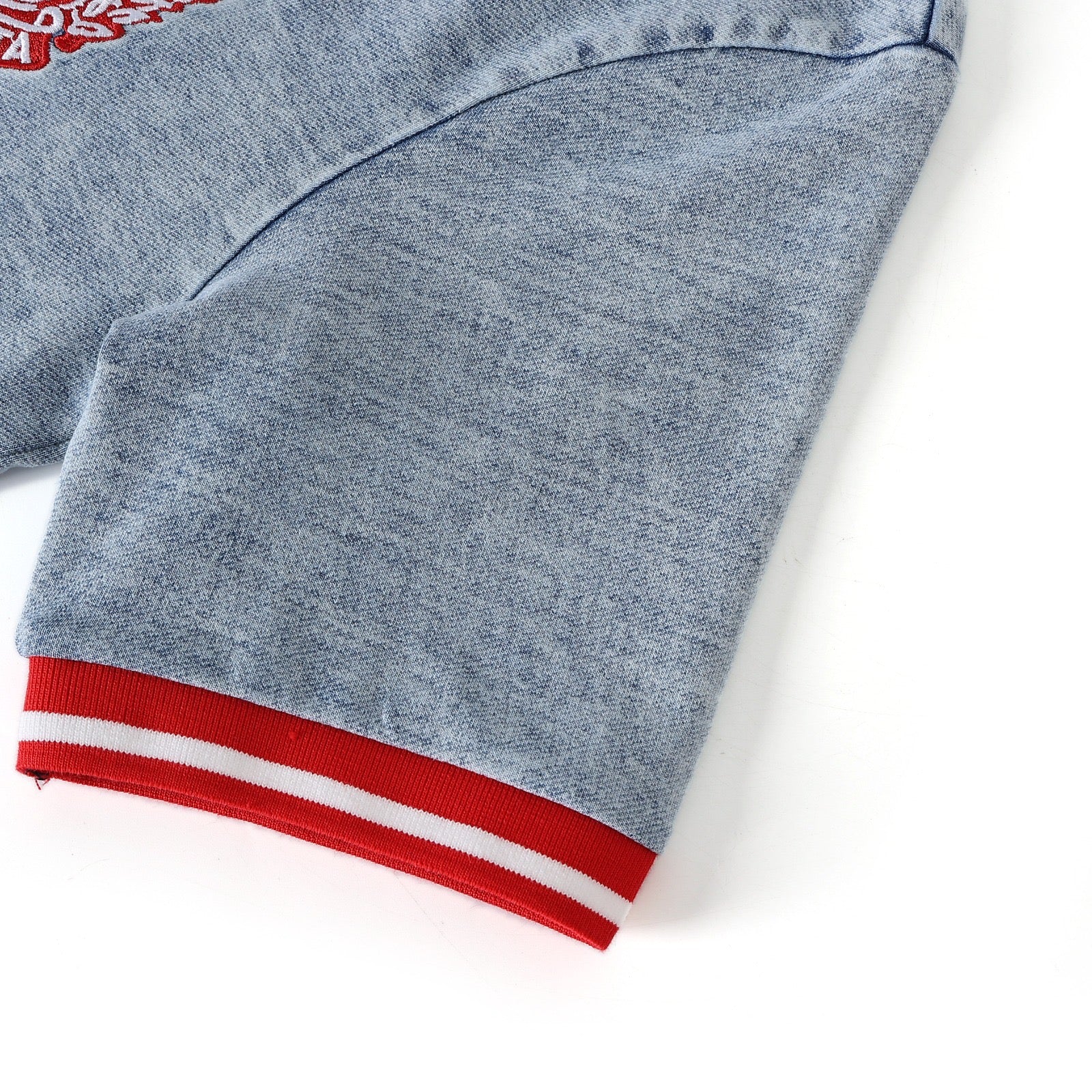 Delta Denim Embossed Polo Shirt