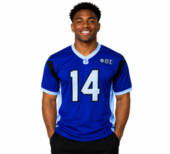 Sigma Blue Football Jersey