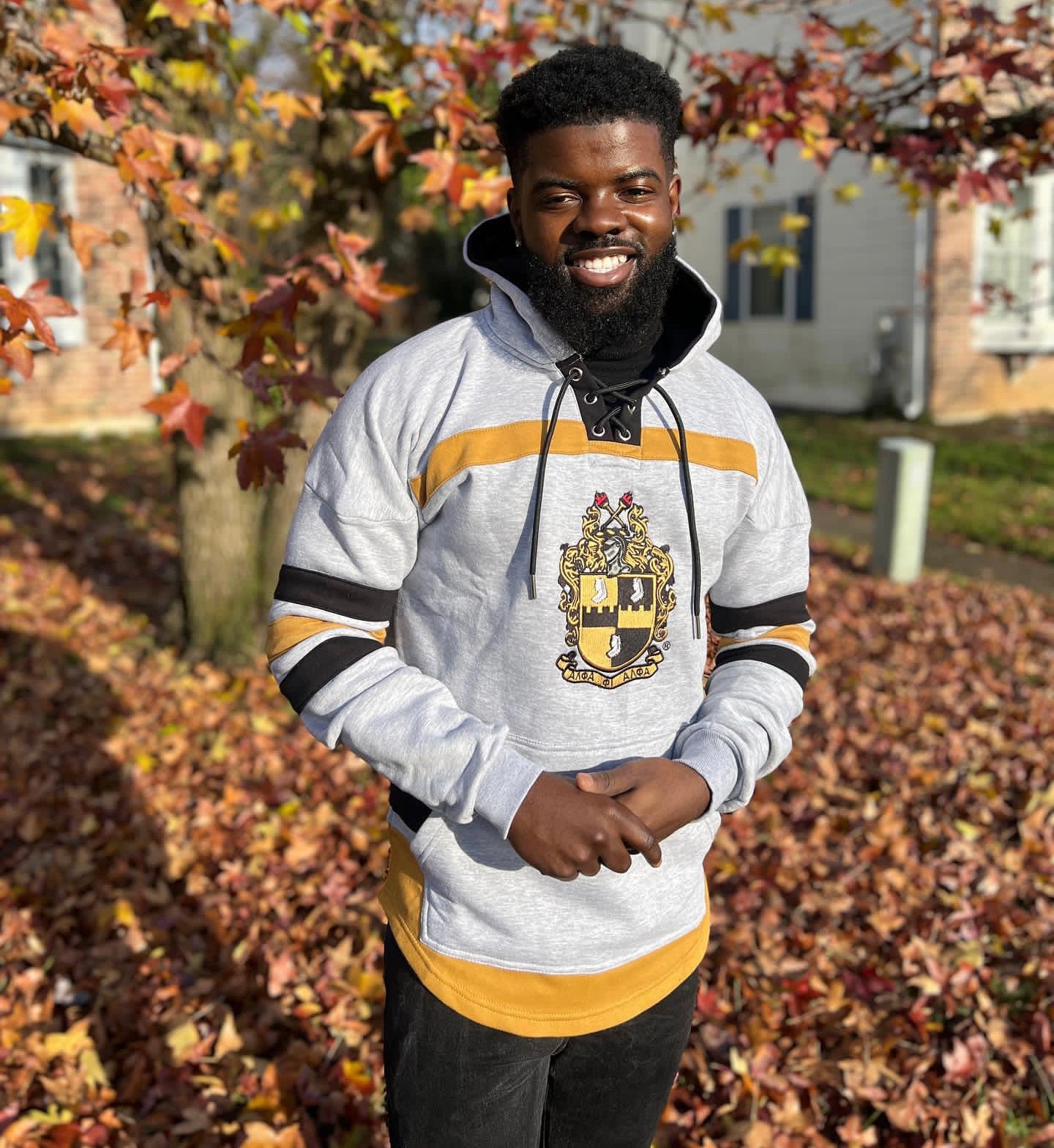 Alpha Grey Hockey Hoodie