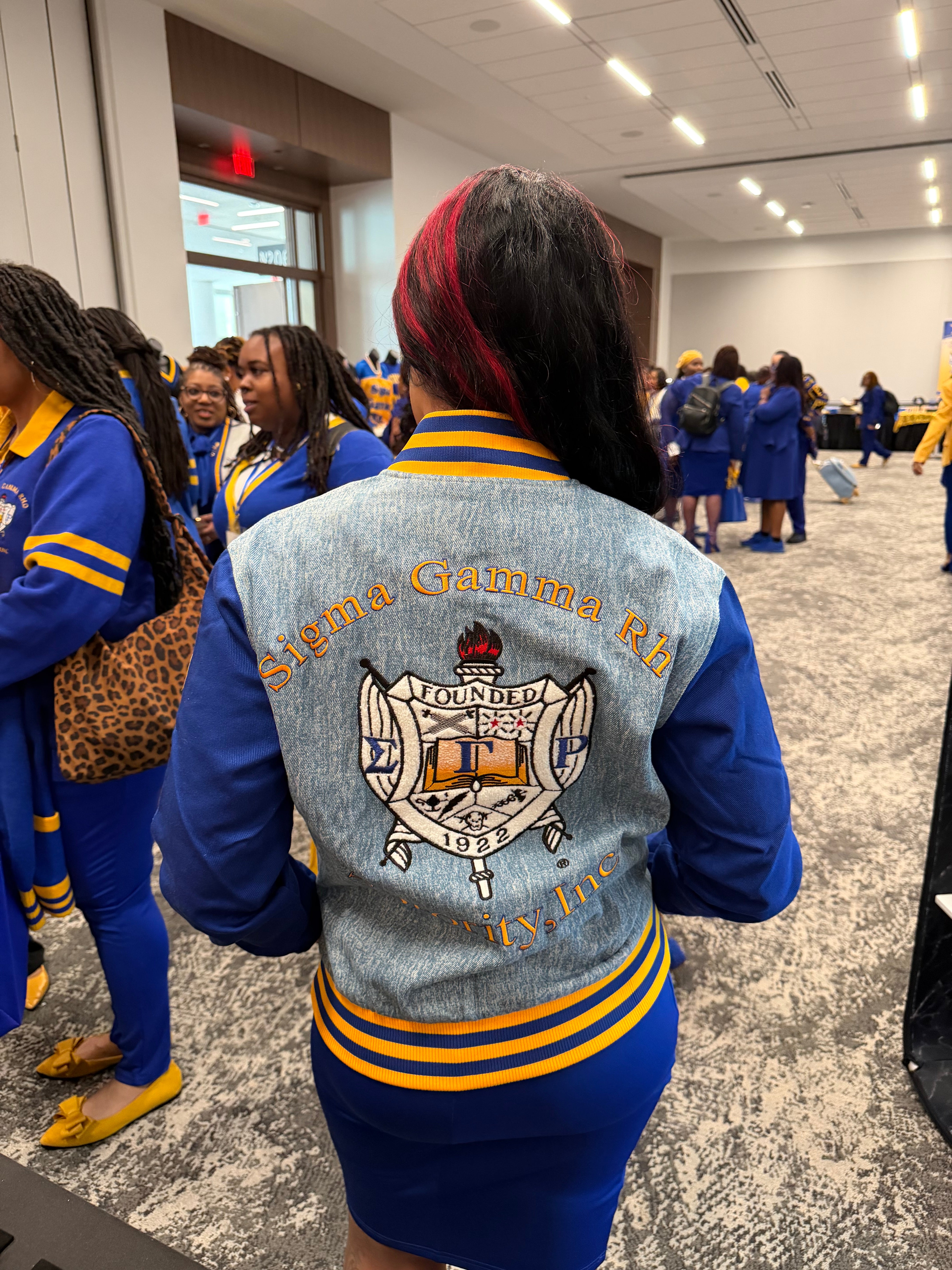 SGRho 1922 Denim Bomber Jacket