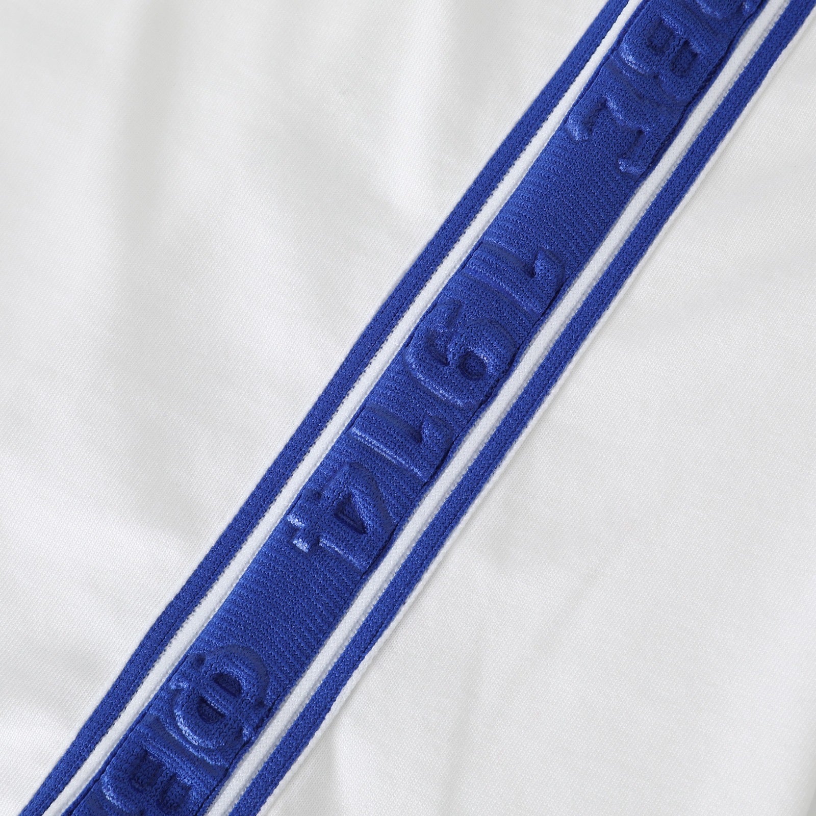 Sigma White Tapered Embossed Premium Crest Shirt