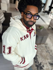 Kappa Alpha Psi Neutral Qtr Button-Up Hoodie