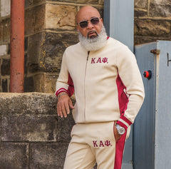 Kappa Cream Air Tech Fleece Warm Up Jacket