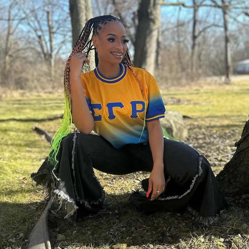 SGRho Faded Baseball Jersey