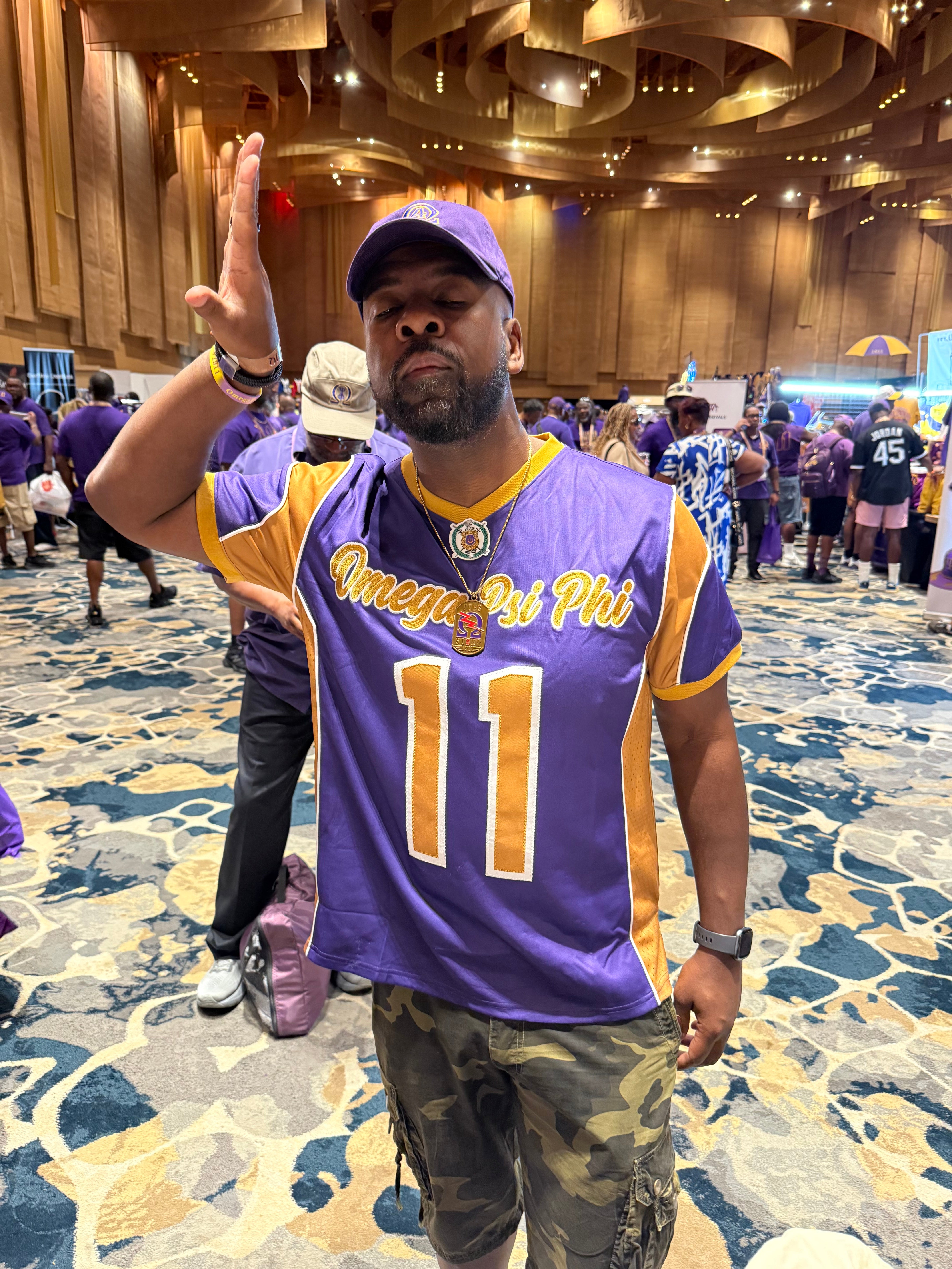 Omega Purple Football Jersey II