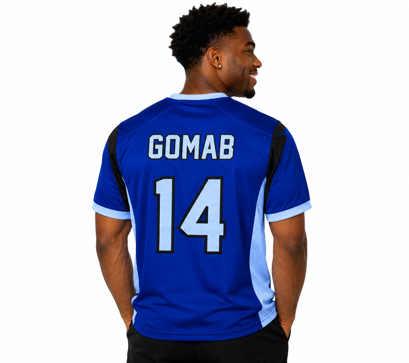 Sigma Blue Football Jersey