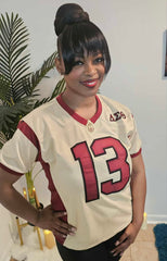 Delta Cream Football Jersey