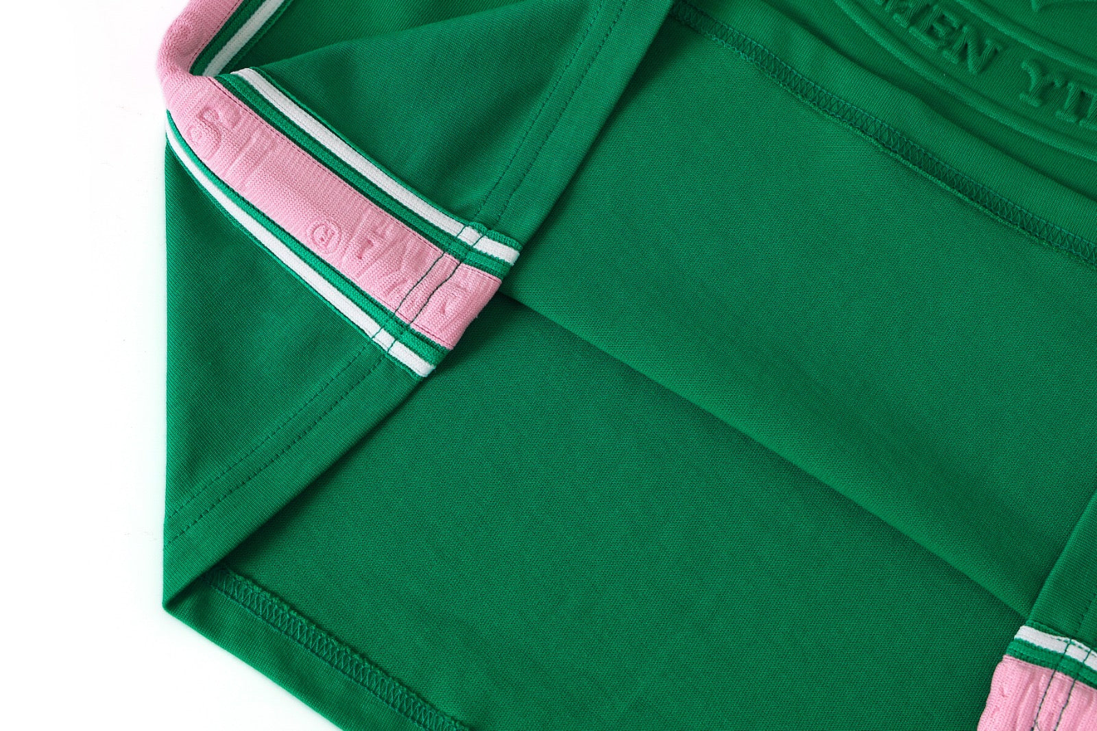 AKA Green Premium Embossed Shirt