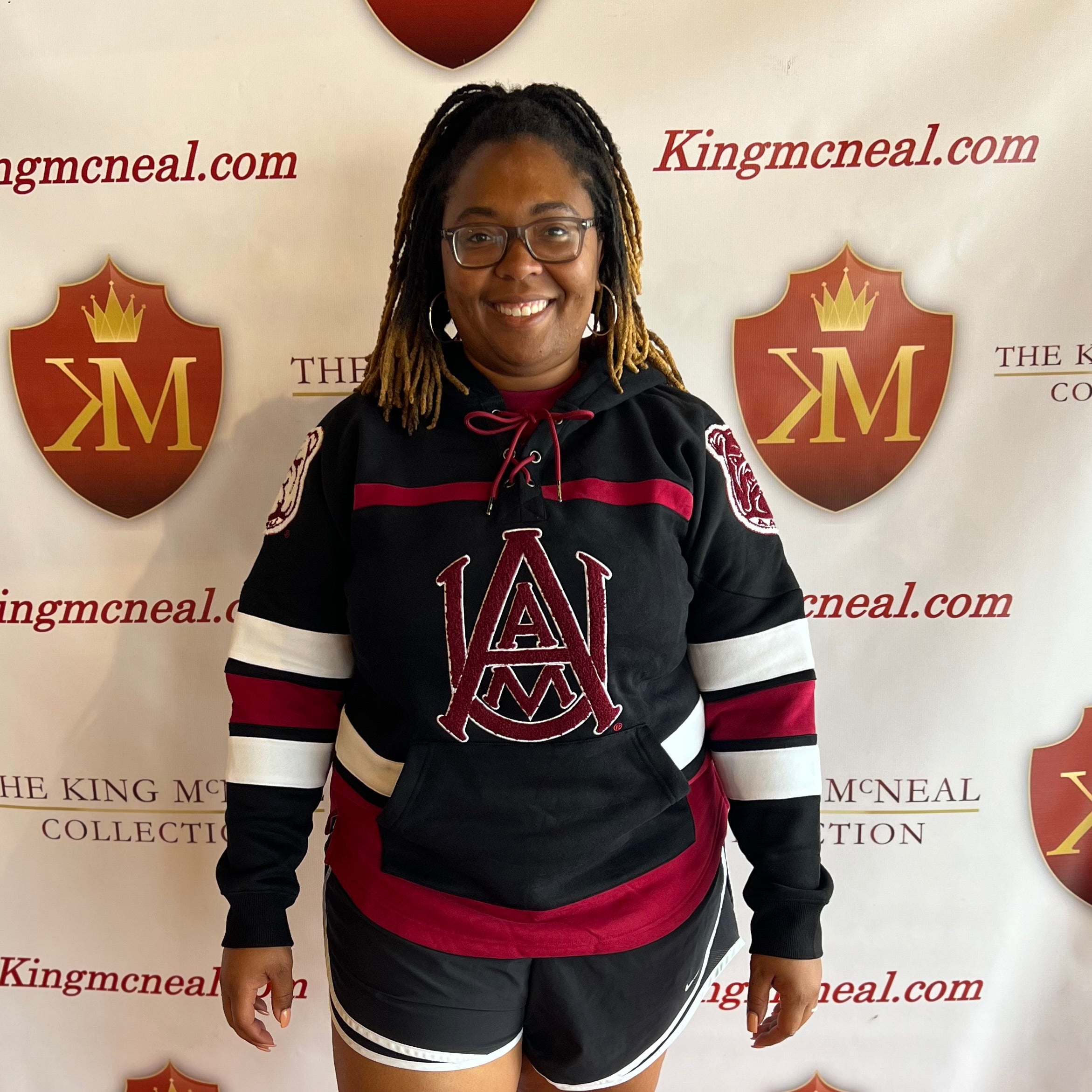Alabama A&M Black Hockey Hoodie