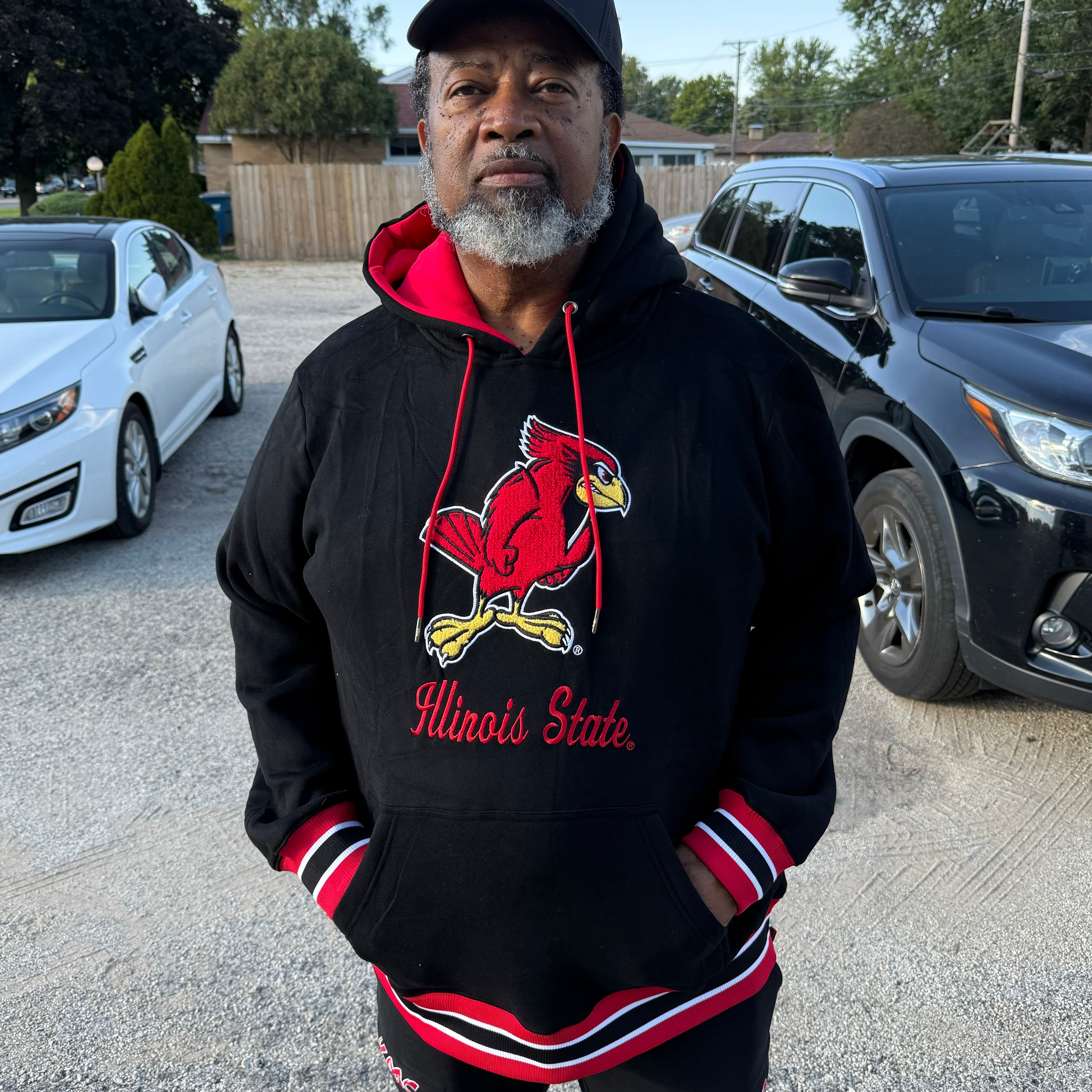 Illinois State University Black Prep Hoodie