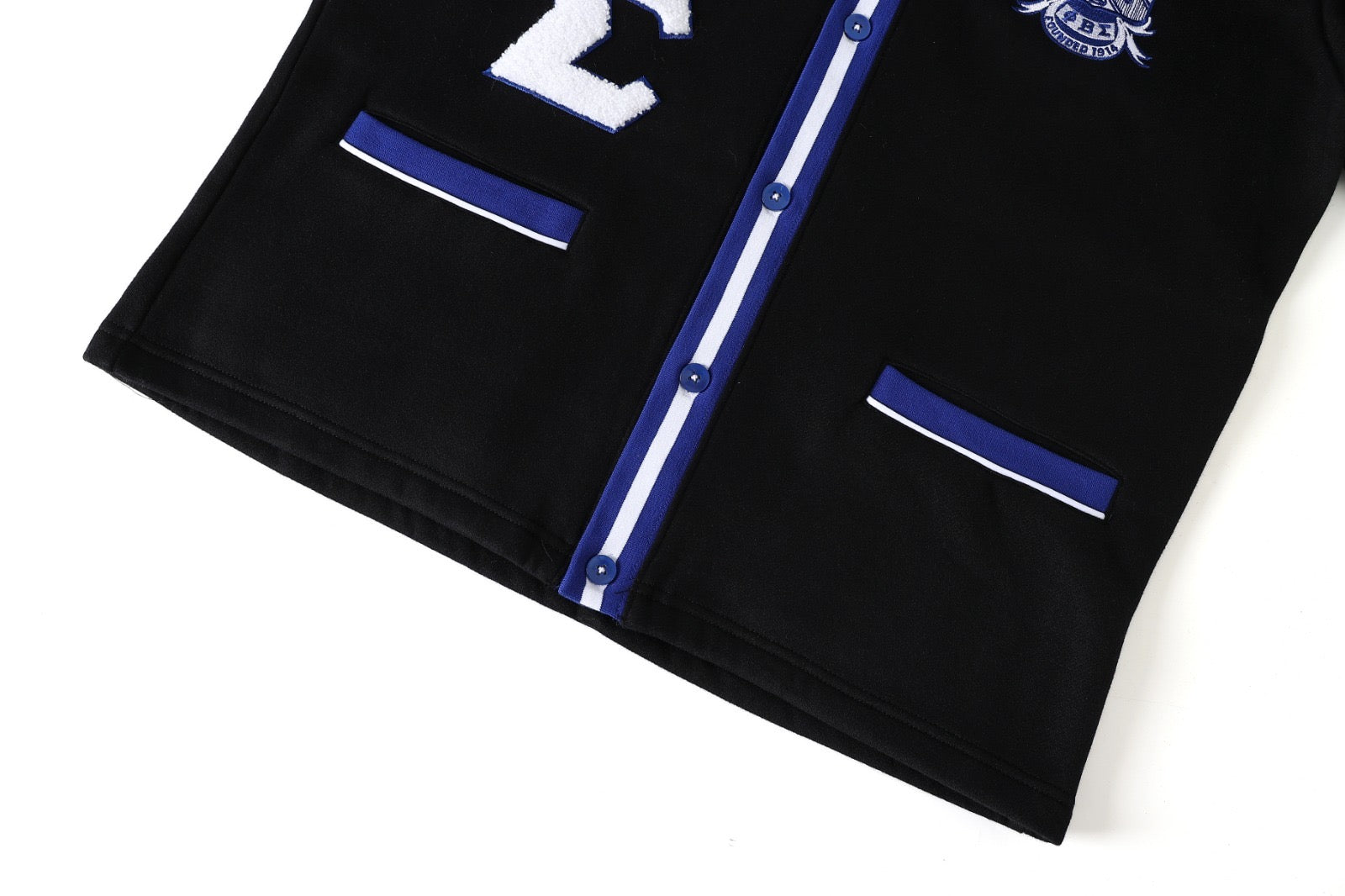 Sigma Black Fleece Cardigan