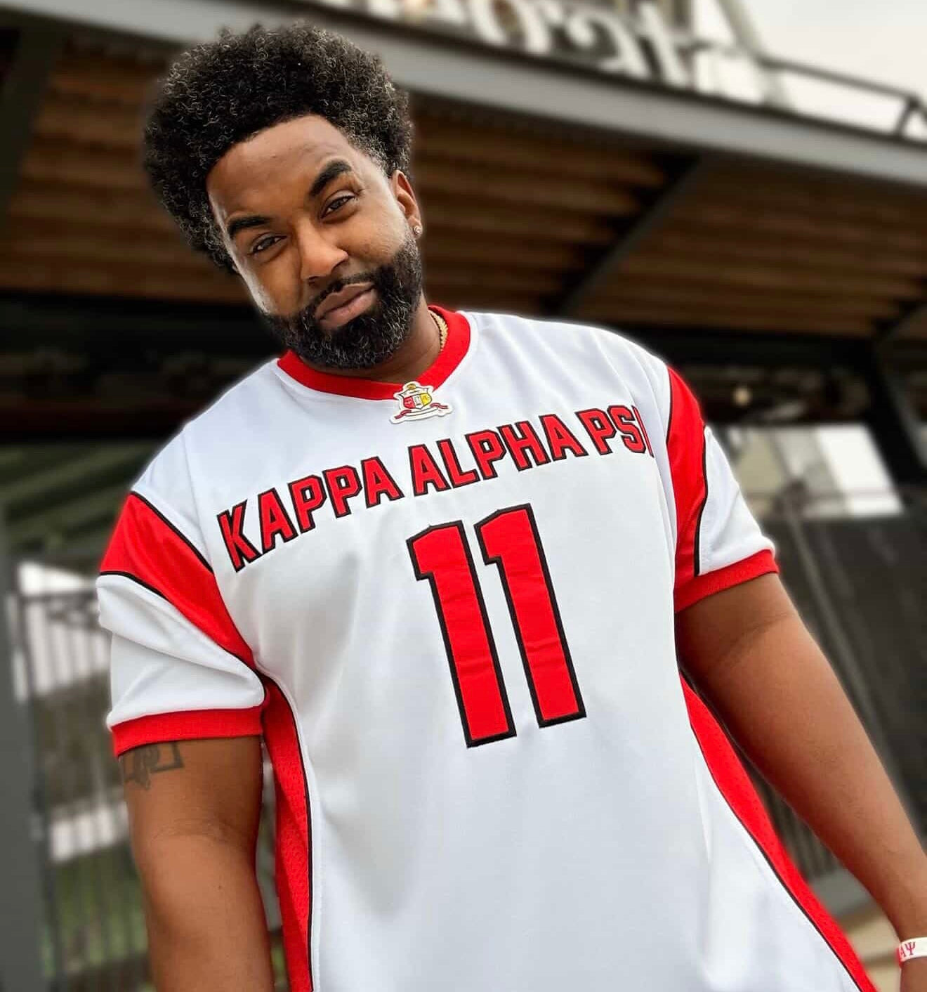 Kappa White Football Jersey