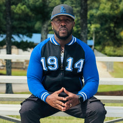 Sigma 1914 Black Varsity Fleece Jacket