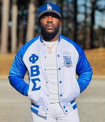 Sigma White Satin Bomber Jacket