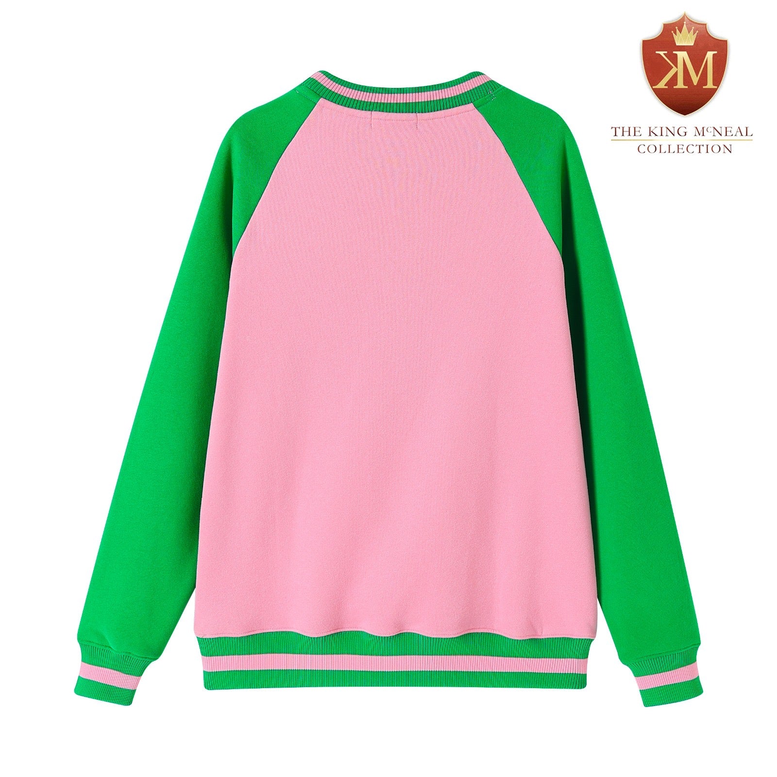 AKA Pink Crest Chenille Crewneck (Unisex Size)