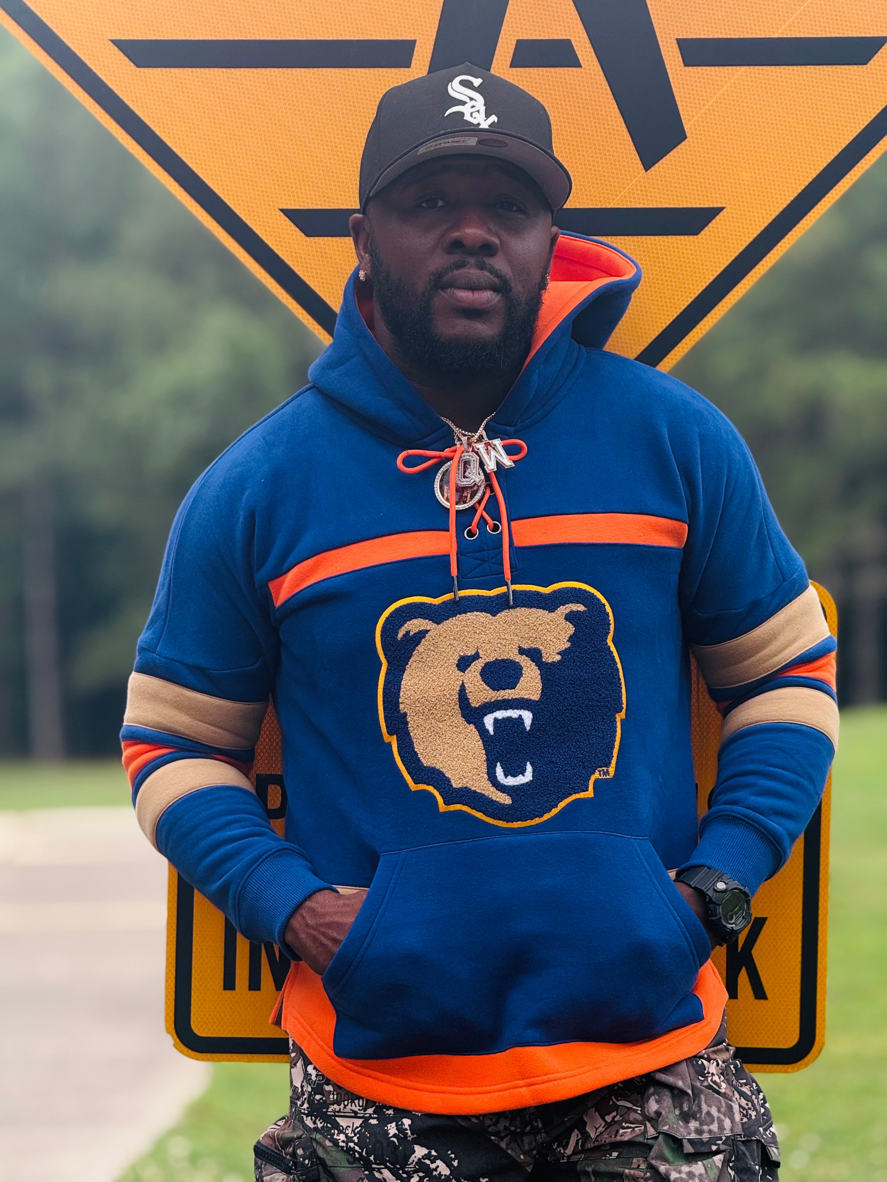 Morgan State Blue Hockey Hoodie