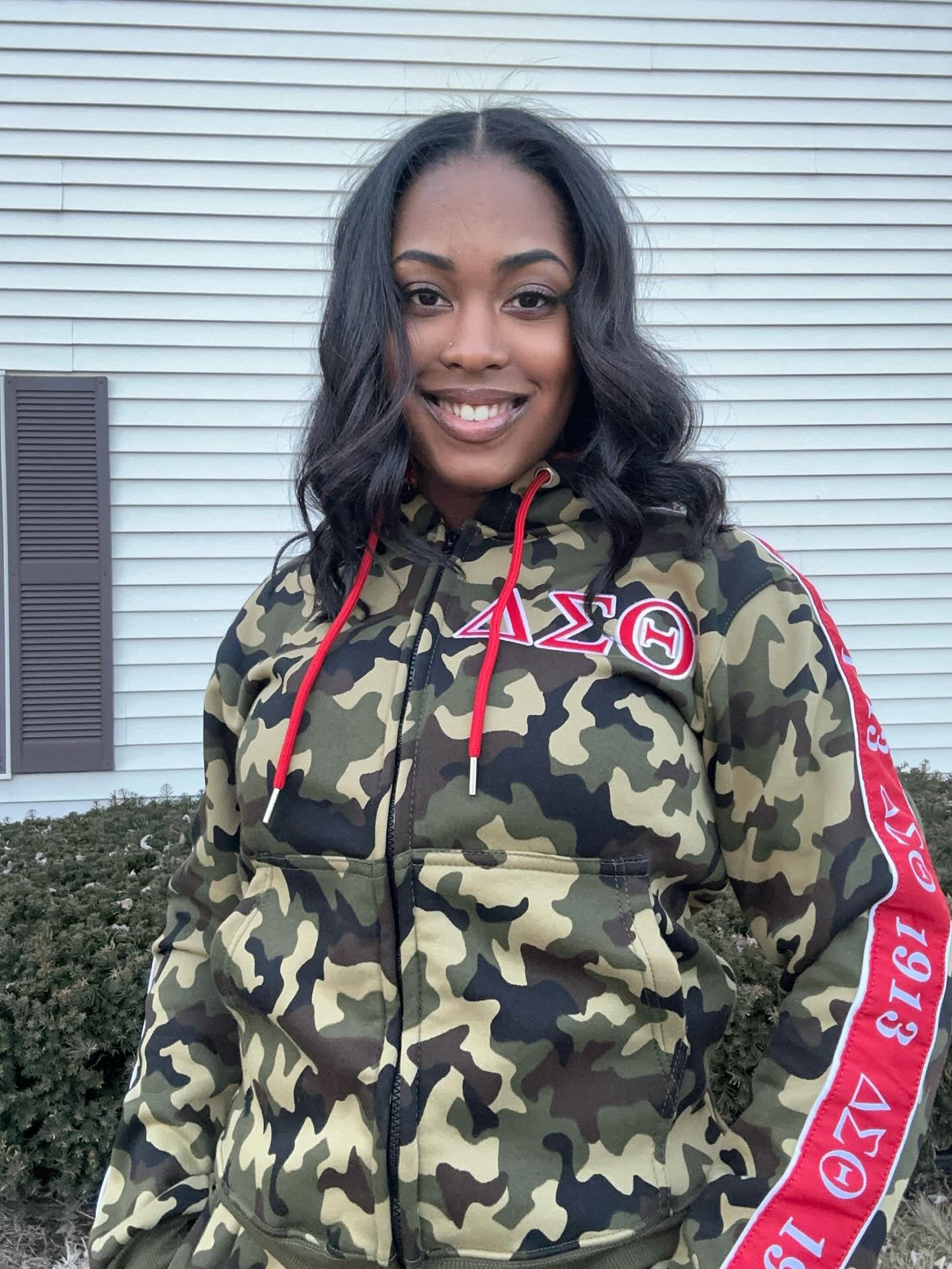Delta Camo Tapered Jacket (Unisex Size)