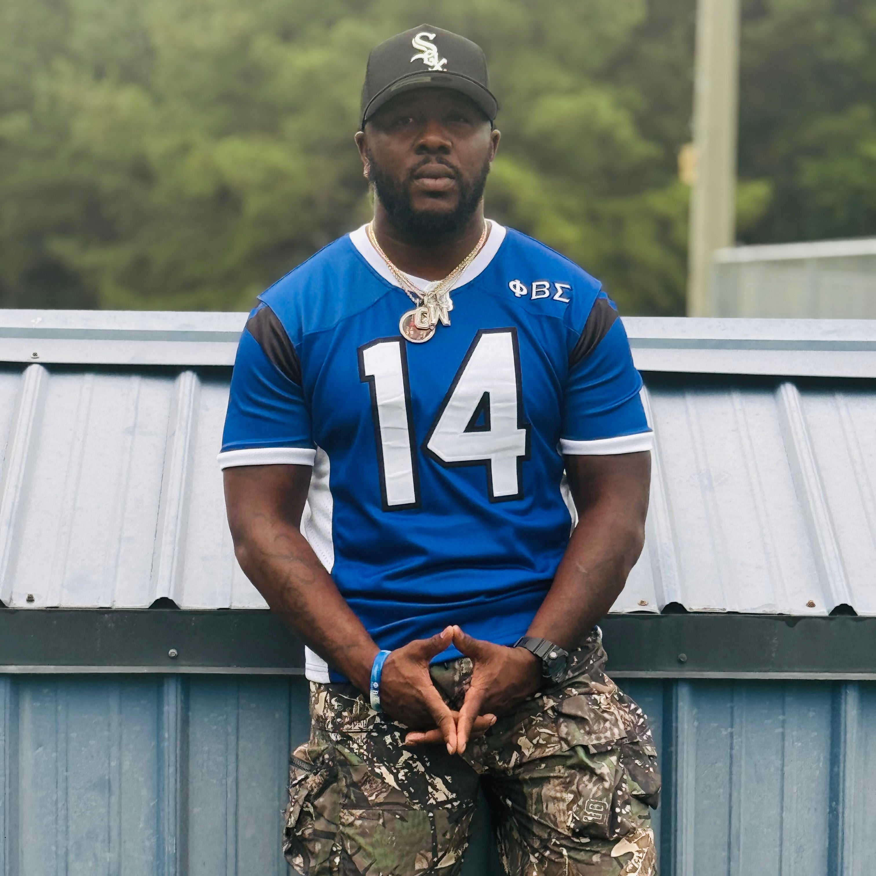 Sigma Blue Football Jersey