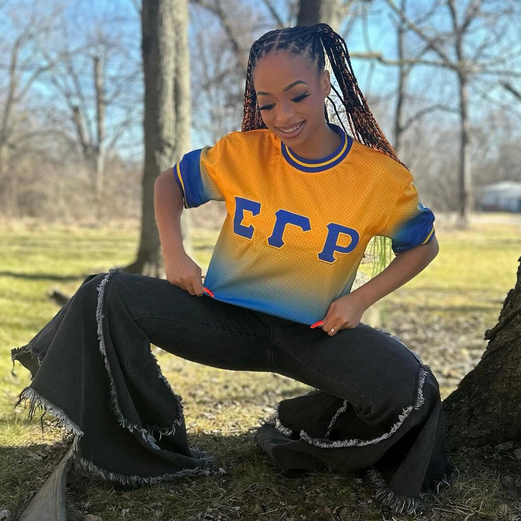 SGRho Faded Baseball Jersey