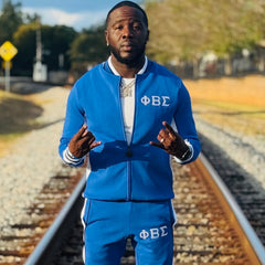 Sigma Blue Air Tech Fleece Warm Up Jacket