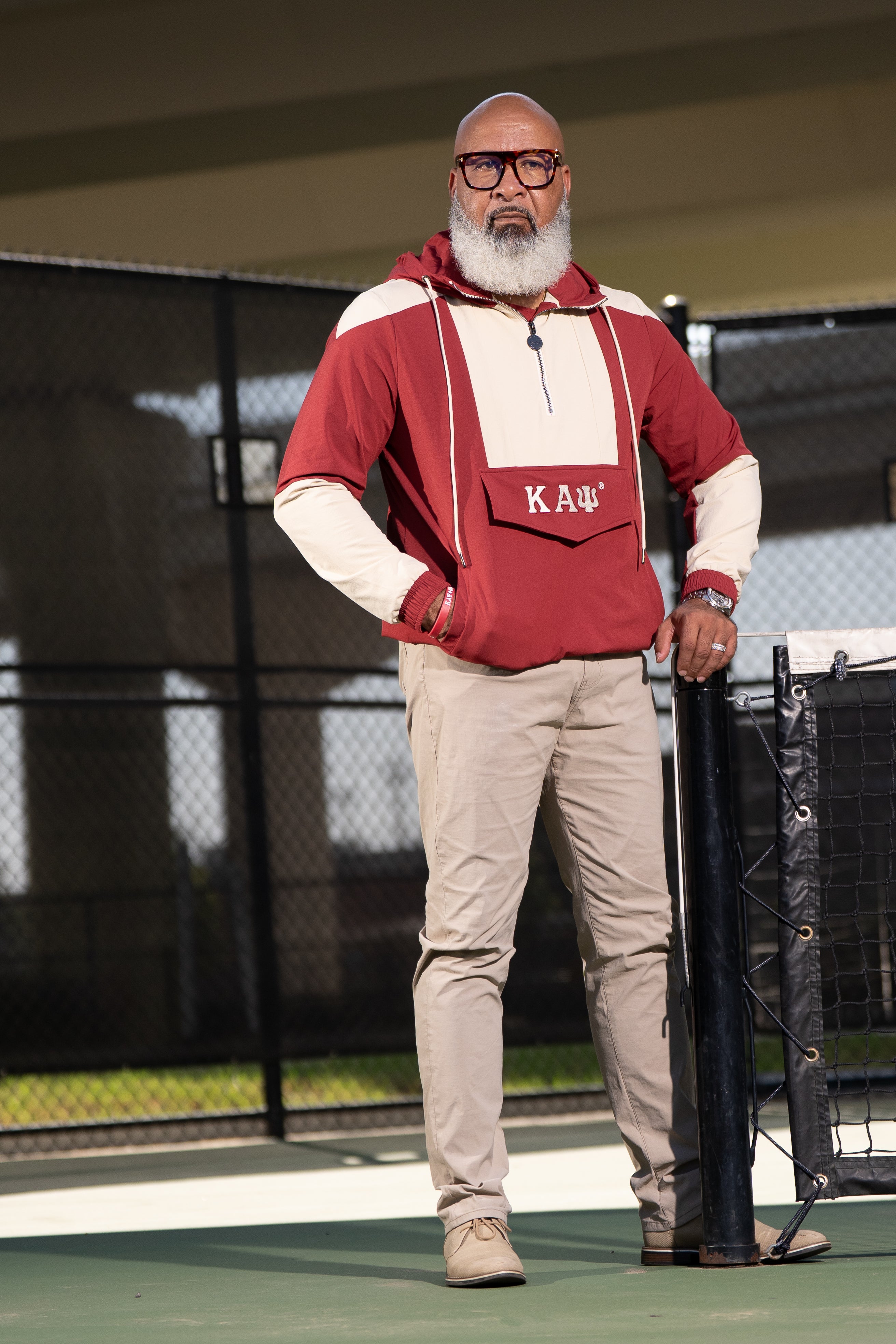 Kappa Krimson Windbreaker Tech Pullover