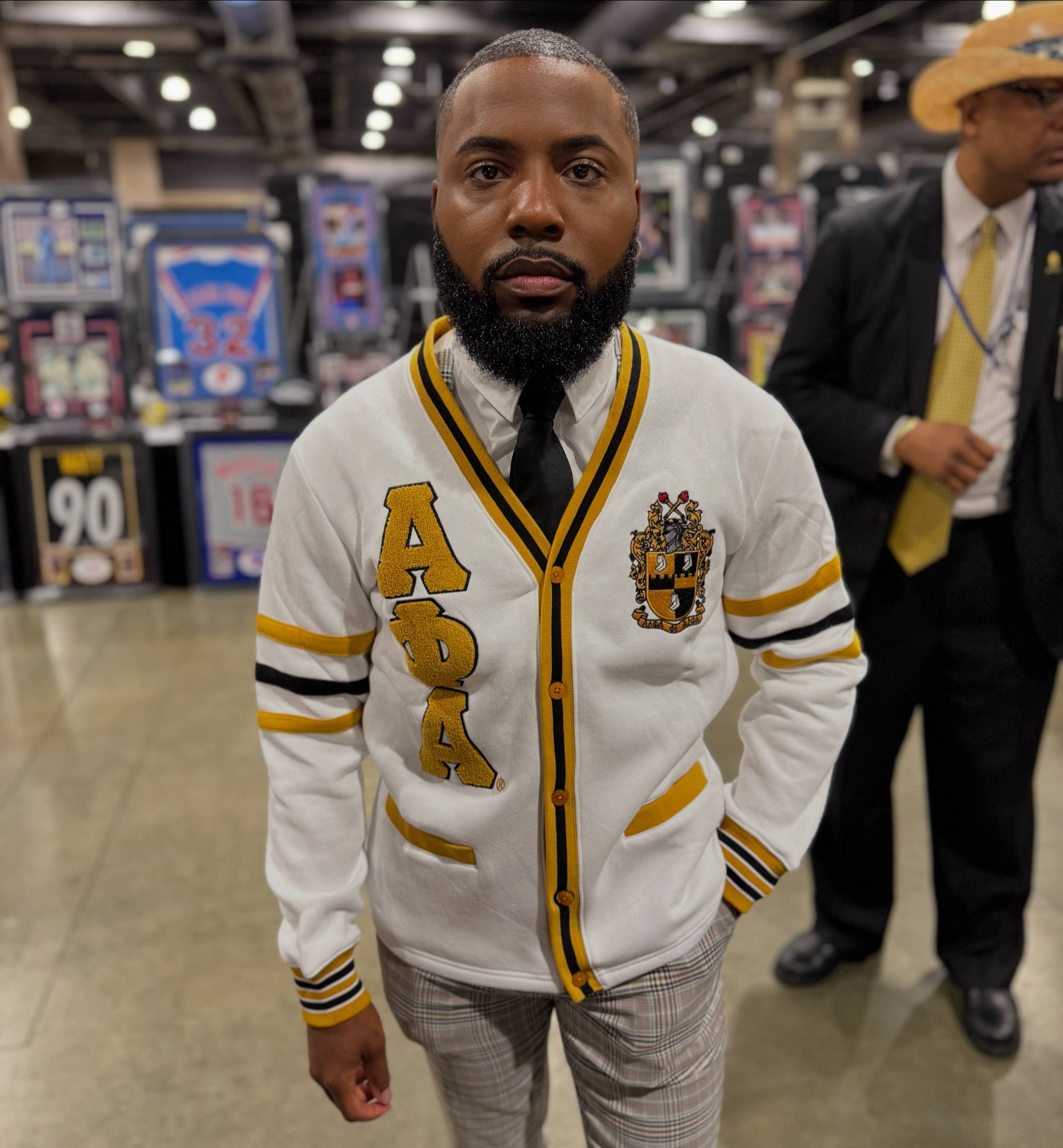 Alpha White Fleece Cardigan