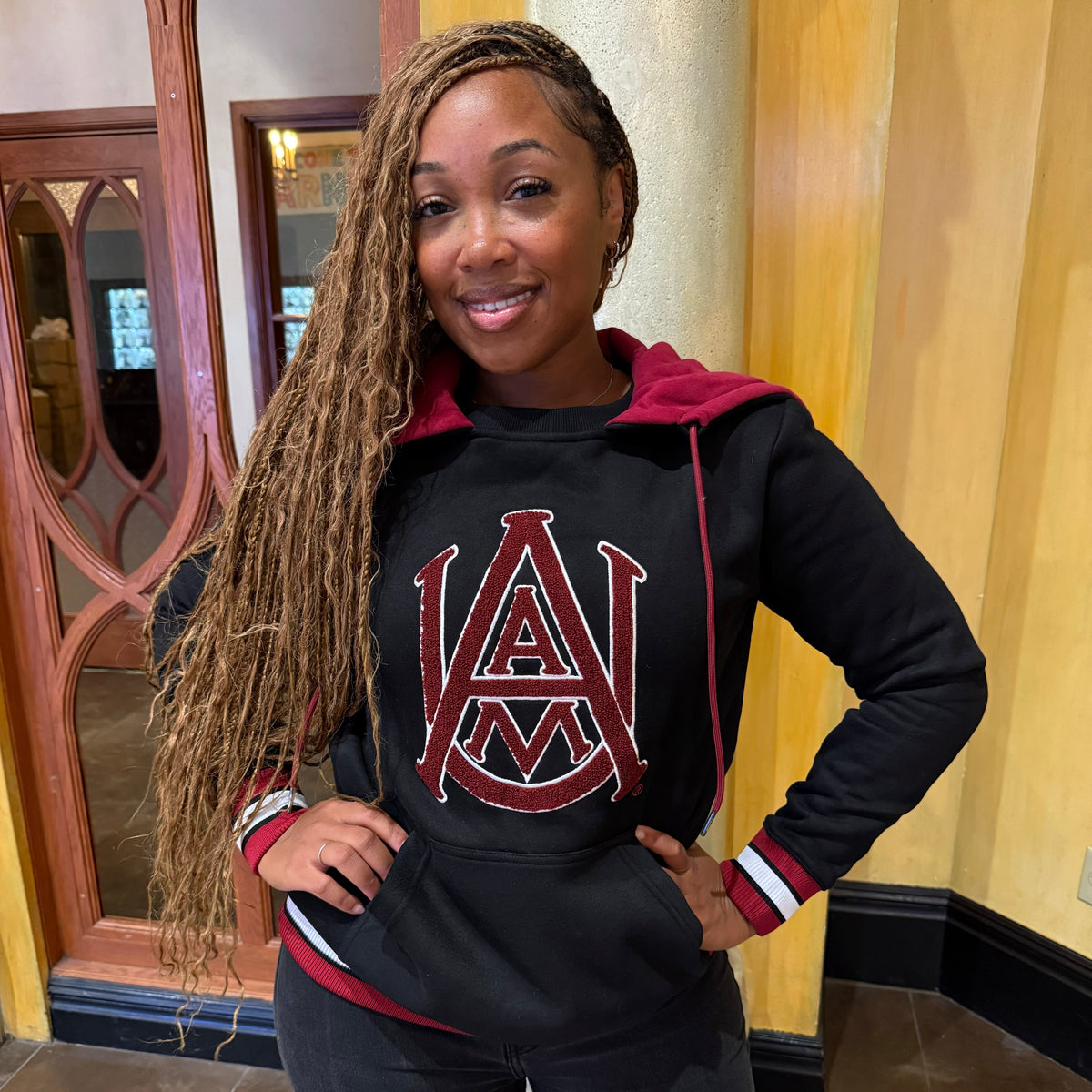Alabama A&M Black Prep Hoodie