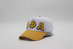 Alpha White Snapback Hat