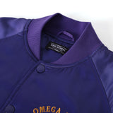 Omega Psi Phi Faded Bomber Jacket
